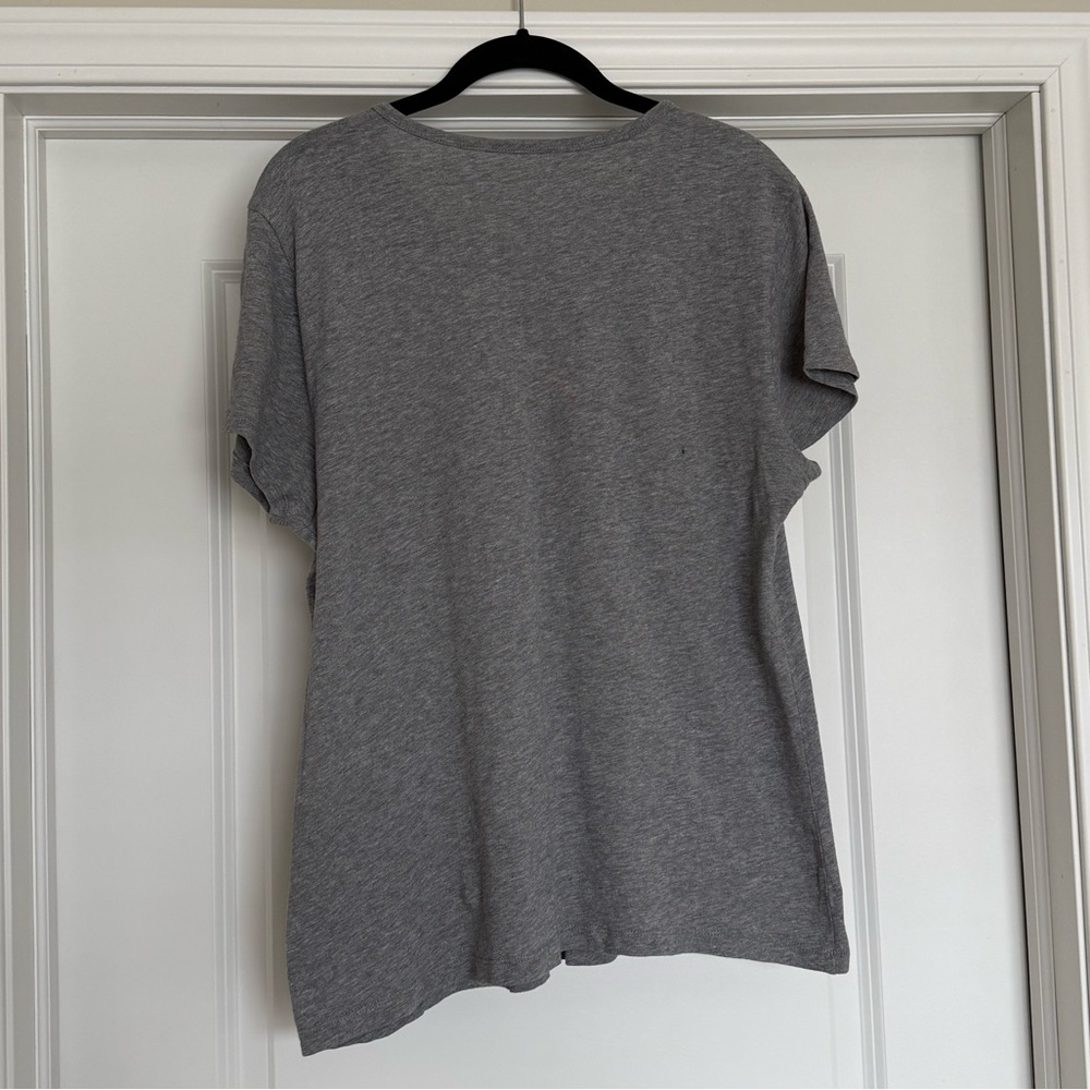J. Crew Crewnck Gray Studio Tee | XL - Picture 4 of 4